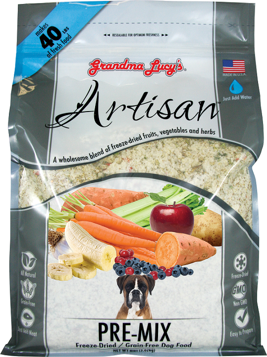 Grandma Lucy's Artisan Grain Free Premix Freeze Dried Dog Food