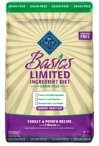 Blue Buffalo Basics Grain Free Adult Indoor Turkey & Potato Recipe Dry Cat Food