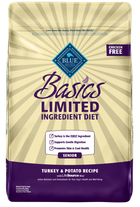 Blue Buffalo Basics Senior Turkey & Potato Recipe Dry Dog Food