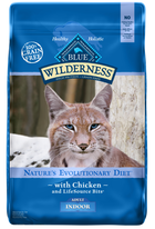 Blue Buffalo Wilderness Grain Free Chicken High Protein Recipe Indoor Dry Cat Food