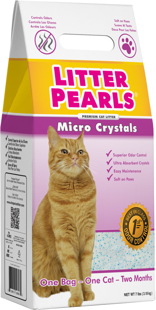 Litter pearls micro crystal cat litter 2025