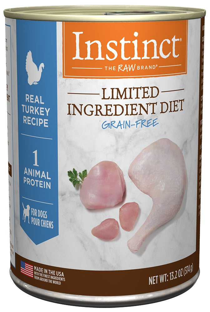 Nature's Variety Instinct Grain Free LID Turkey Canned Dog Food