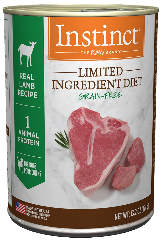 Nature's Variety Instinct Grain Free LID Lamb Canned Dog Food