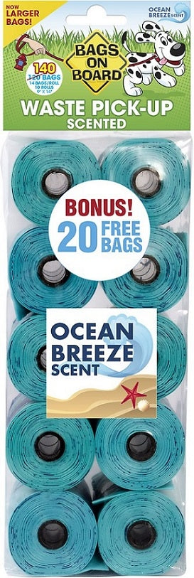 Bags on Board Ocean Breeze Scented Refill Pack - Incredible Pets