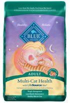 Blue Buffalo Multi-Cat Natural Chicken & Turkey Adult Dry Cat Food