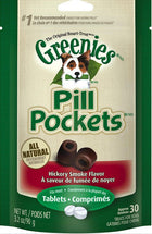 Greenies Pill Pockets Canine Hickory Smoke Flavor Dog Treats