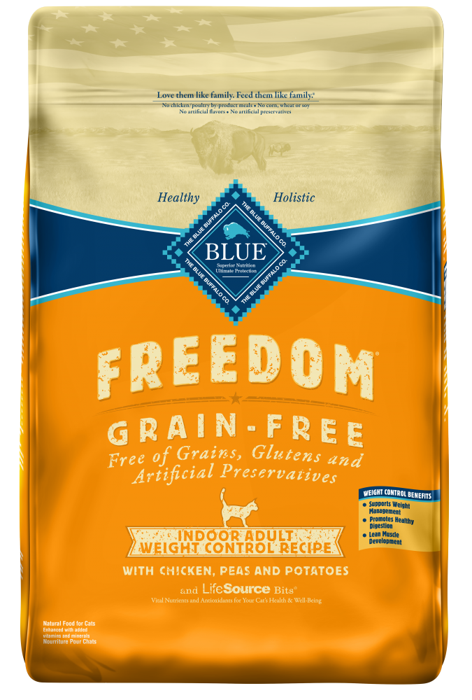 Blue freedom best sale indoor cat food