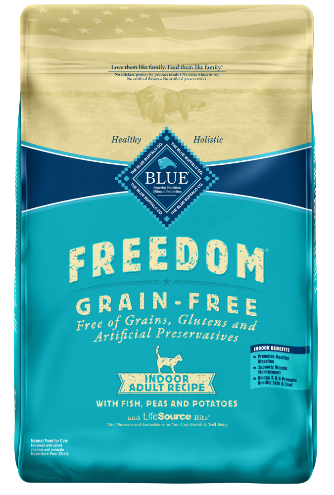 Blue Buffalo Freedom Fish Grain Free Indoor Dry Cat Food