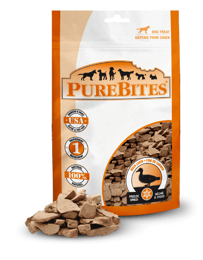 PureBites Freeze Dried Duck Dog Treats