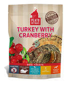 Plato Grain Free Real Strips Turkey With Cranberry Dog Treats