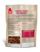 Plato Grain Free Real Strips Turkey With Cranberry Dog Treats