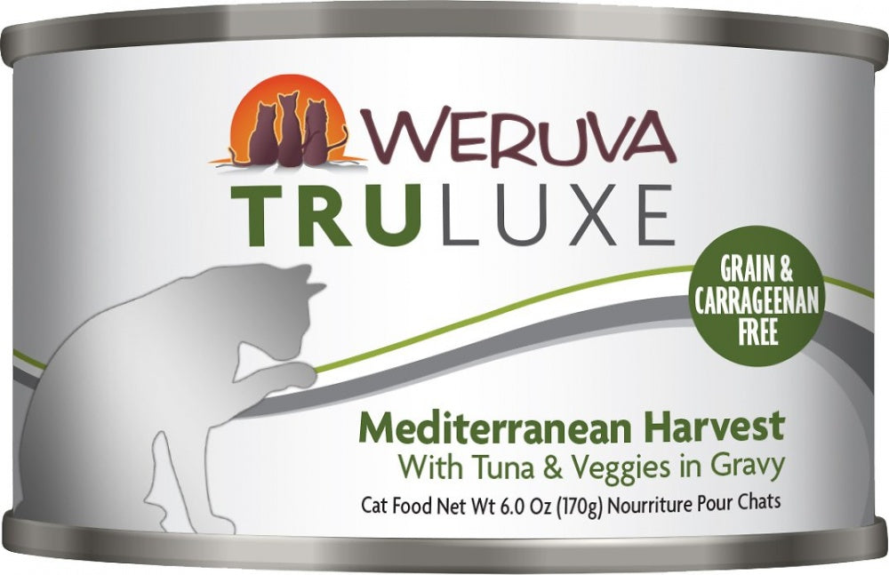 Weruva TRULUXE Mediterranean Harvest with Tuna & Veggies in Gravy Canned Cat Food