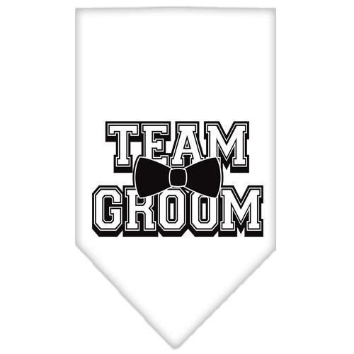 Team Groom Screen Print Bandana