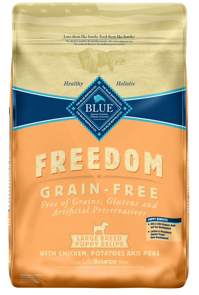 Blue Buffalo Freedom Large Breed Puppy Chicken Recipe Dry Dog Food