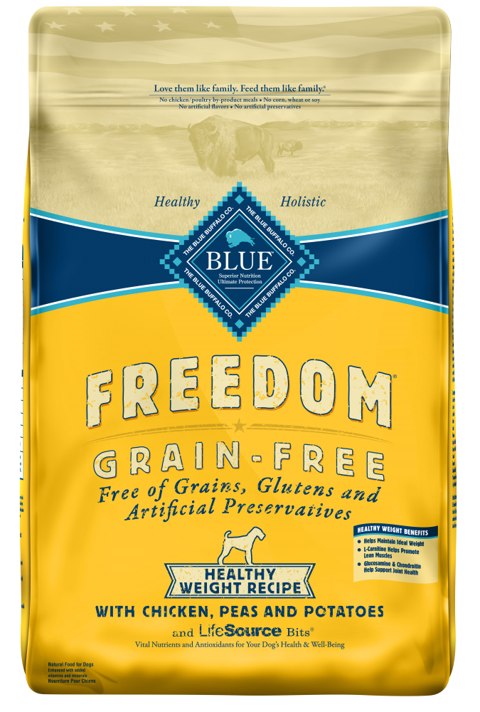 Blue Buffalo Freedom Adult Healthy Weight Chicken Recipe Dry Dog Food