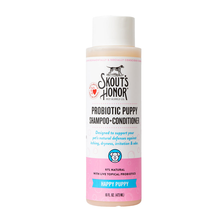 Skout's Honor Happy Puppy Probiotic Shampoo + Conditioner For Dogs