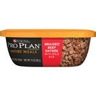 Purina Pro Plan Savory Meals Braised Beef Entree with Wild Rice Adult Dog Food