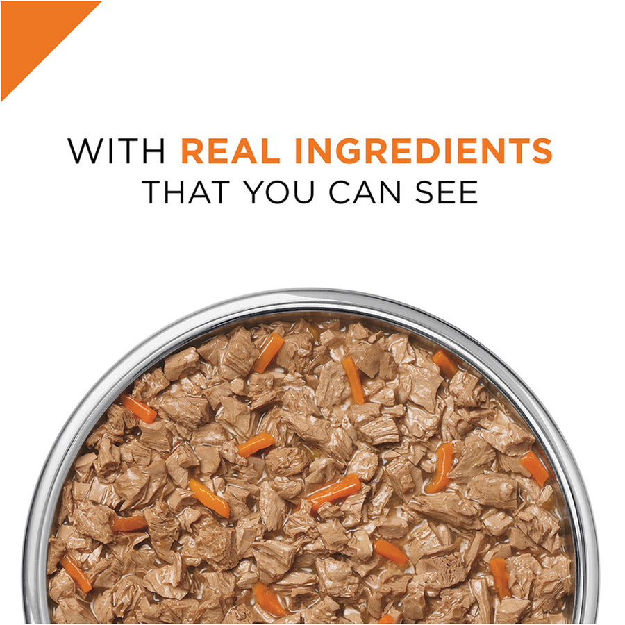 Purina Pro Plan Savory Meals Braised Beef Entree with Wild Rice Adult Dog Food