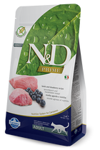 Farmina Prime N&D Natural & Delicious Grain Free Adult Lamb & Blueberry Dry Cat Food