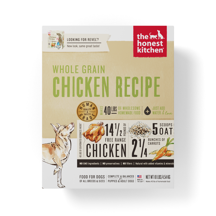 The Honest Kitchen Whole Grain Chicken Recipe Dehydrated Dog Food