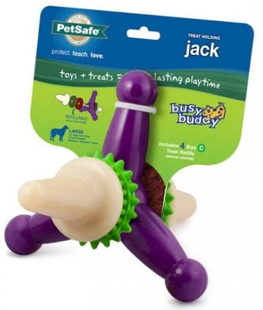 Petsafe busy buddy 2024 jack dog toy