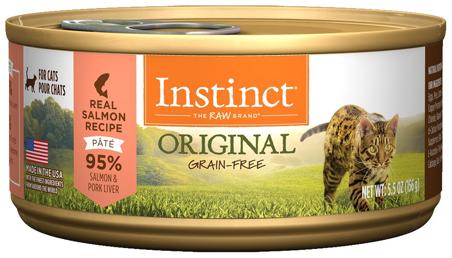 Nature's Variety Instinct Grain Free Salmon Formula Canned Cat Food