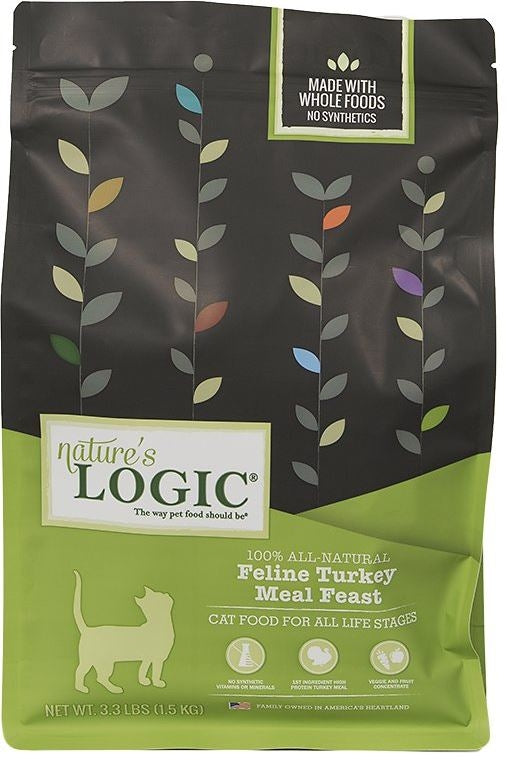 Nature's Logic Feline Turkey Meal Feast Dry Cat Food