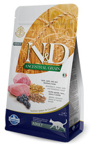 Farmina N&D Natural & Delicious Low Grain Adult Lamb & Blueberry Dry Cat Food