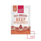 The Honest Kitchen Daily Boosters Beef Bone Broth with Tumeric for Cats & Dogs