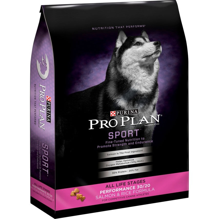 Purina Pro Plan Sport All Life Stages Performance 30/20 Salmon & Rice Formula Dry Dog Food