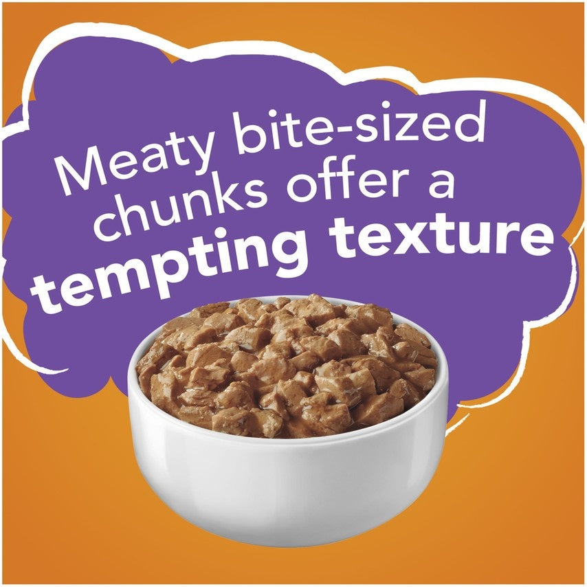 Friskies Meaty Bits Chicken Dinner in Gravy Canned Cat Food