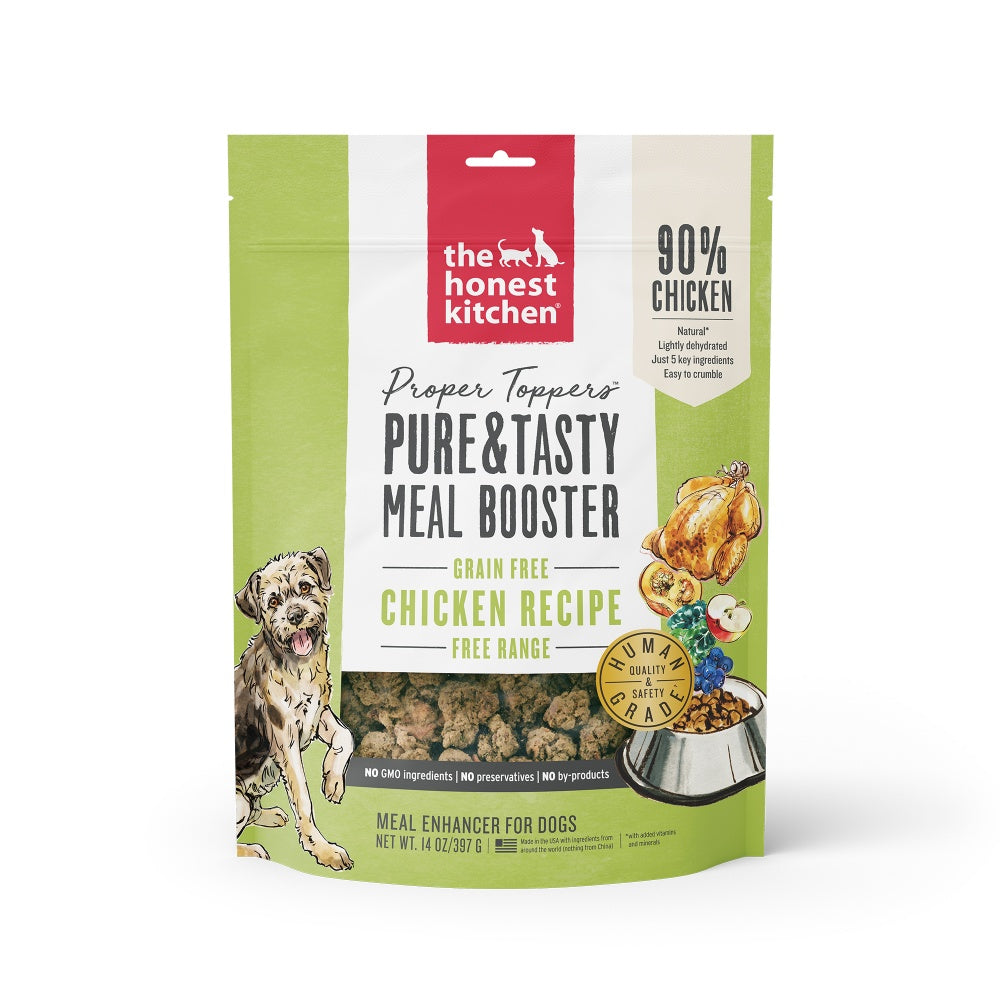 The Honest Kitchen Proper Toppers Grain Free Chicken Recipe for Dogs