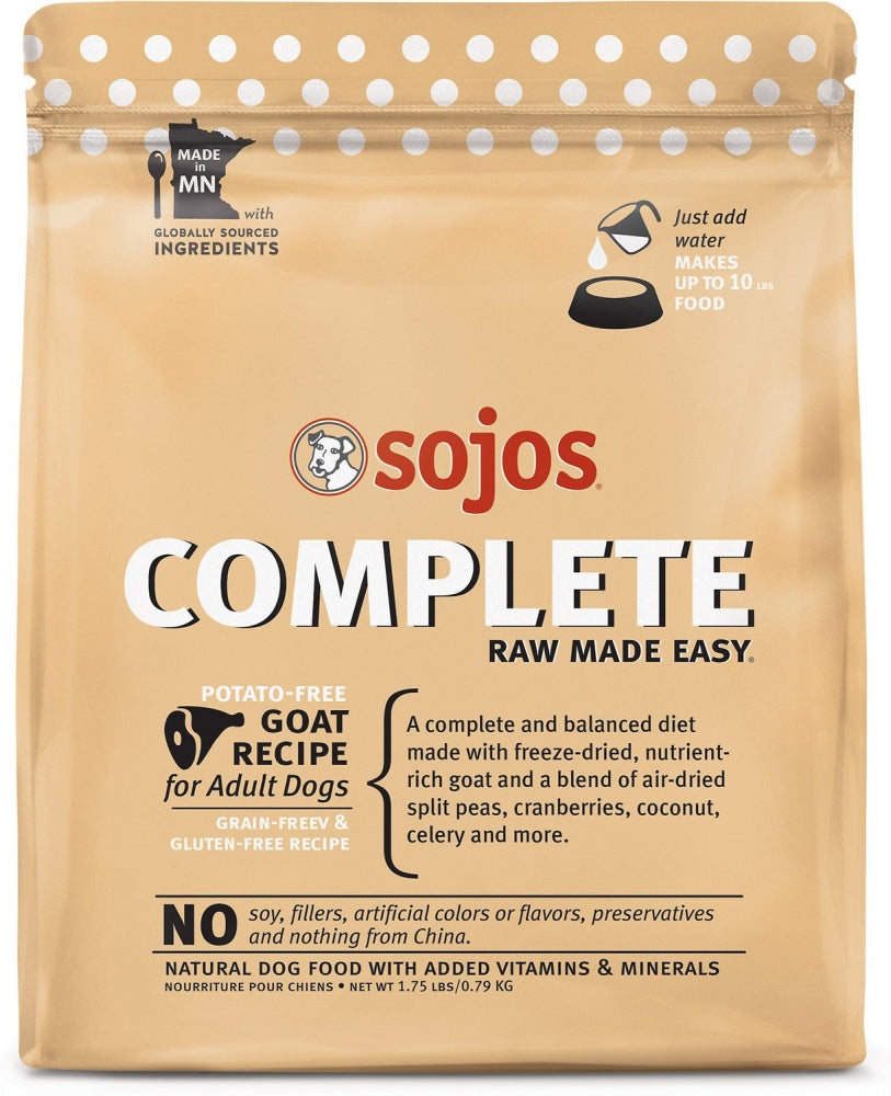 Sojos Goat Complete Dog Food Mix