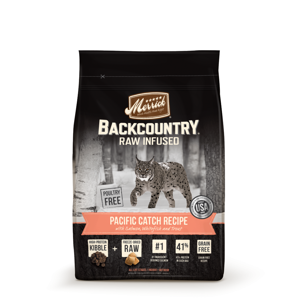 Merrick Backcountry Grain Free Pacific Catch Recipe Dry Cat Food