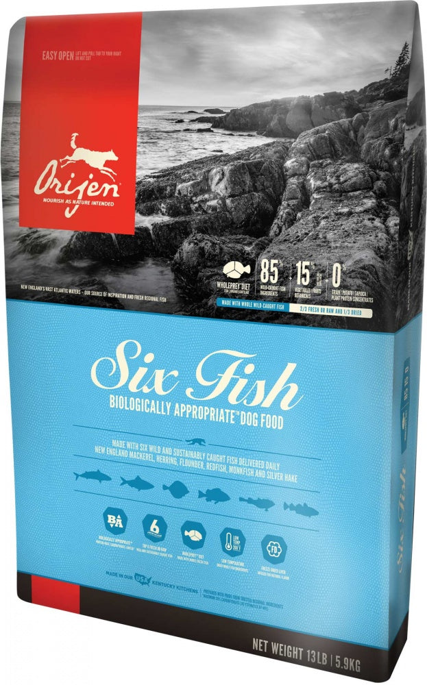 ORIJEN Six Fish Dry Dog Food