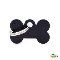 My Family Pet Tags Black Bone