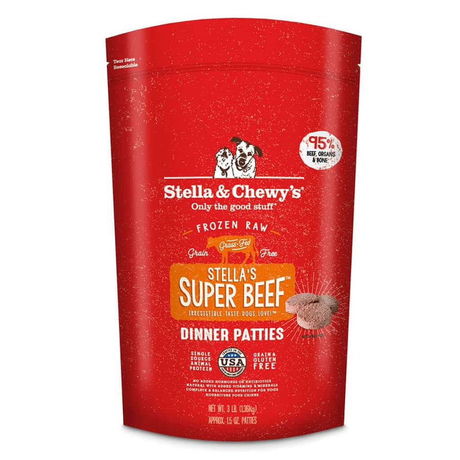 Stella & Chewy's Frozen Raw Super Beef for Dogs