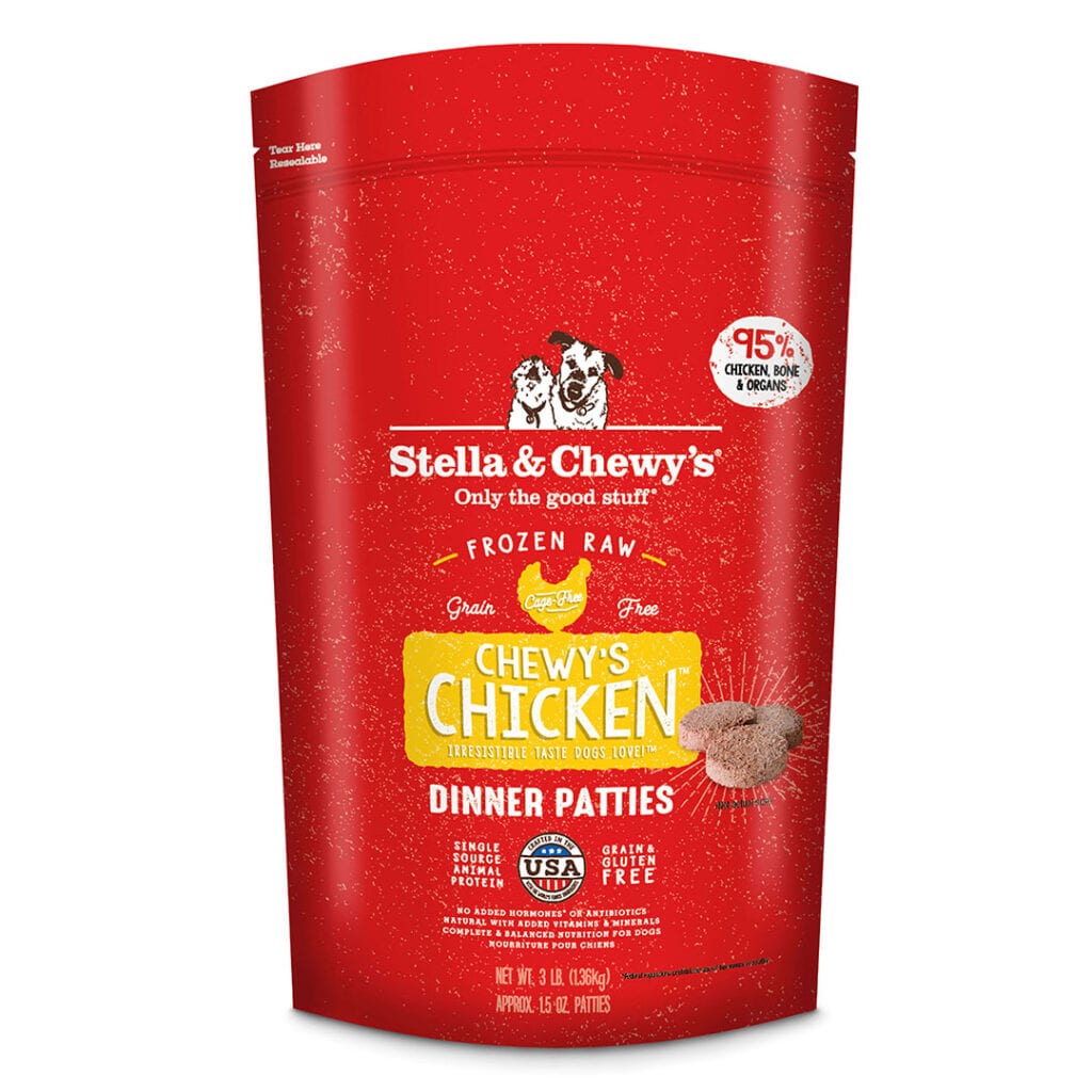 Stella & Chewy's Frozen Raw Chewy's Chicken Formula for Dogs