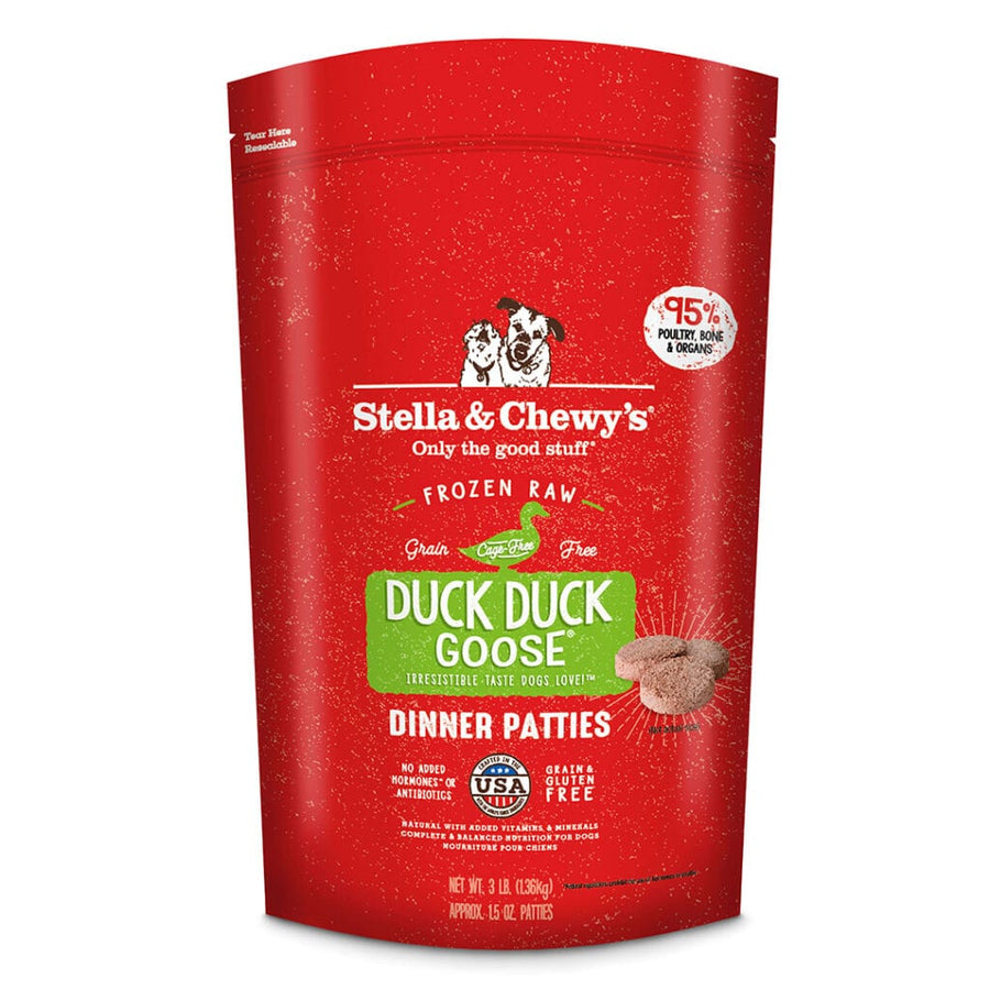 Stella & Chewy's Frozen Raw Duck Duck Goose for Dogs