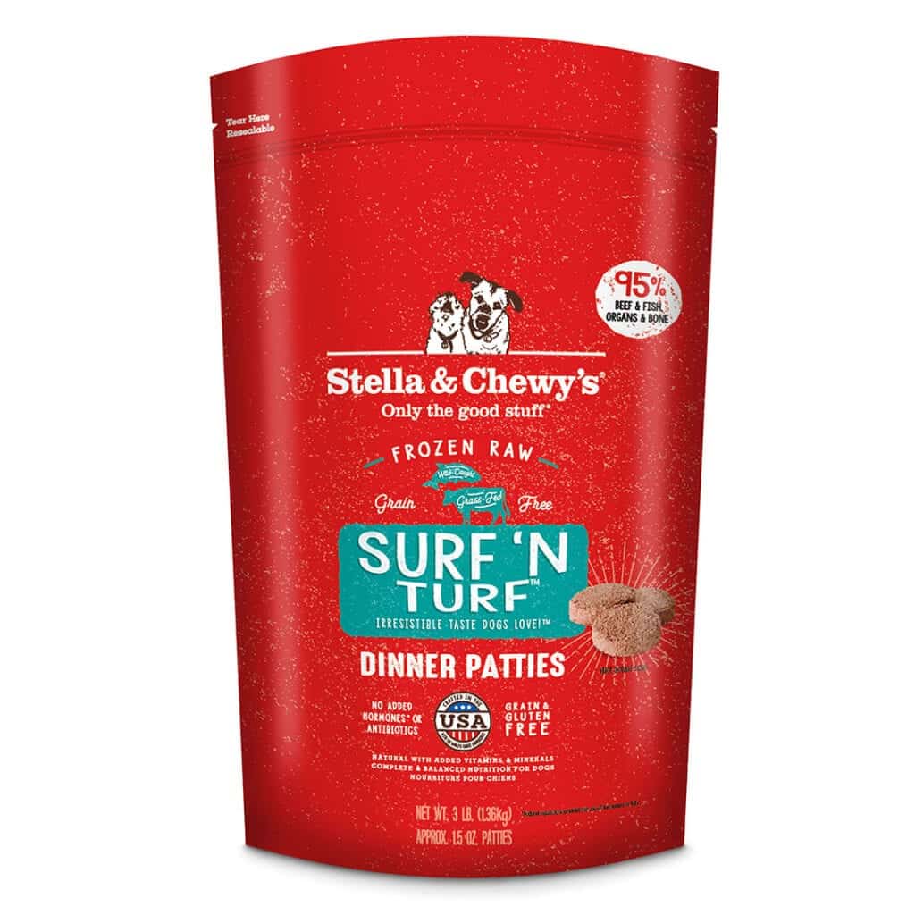 Stella & Chewy's Frozen Raw Surf & Turf for Dogs