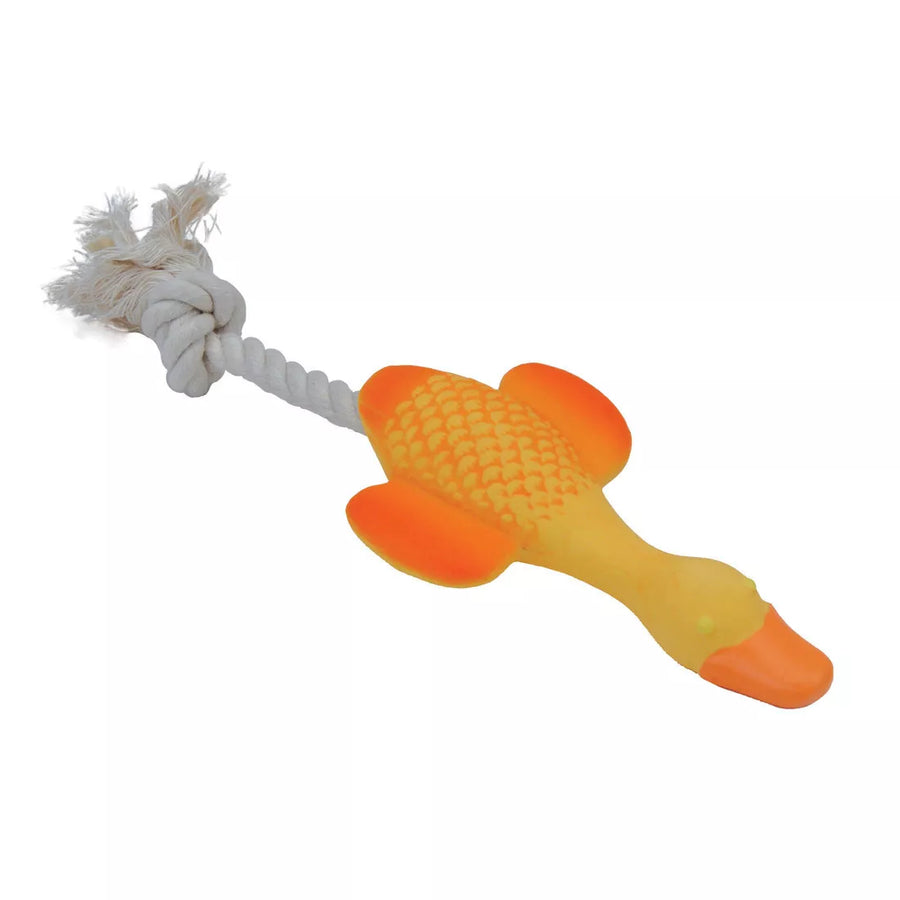 Li'l Pals Duck Rope Dog Toy