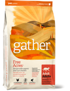 Petcurean Gather Free Acres Organic Free-Run Grain Free Chicken Recipe Adult Dry Cat Food