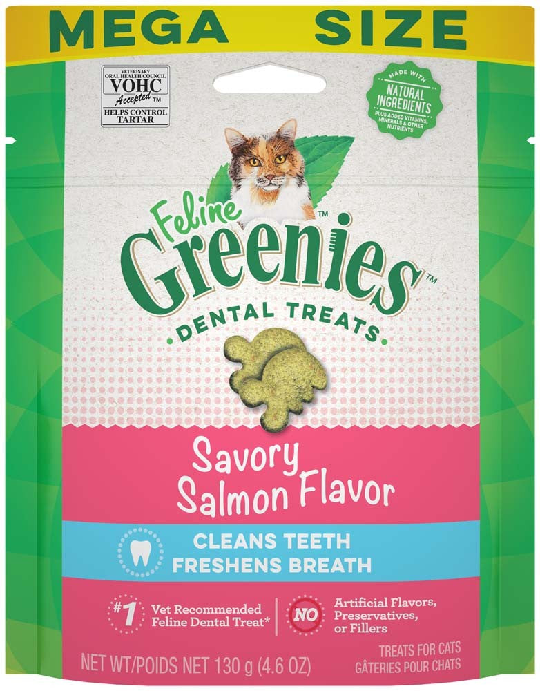 Greenies Savory Salmon Dental Cat Treats
