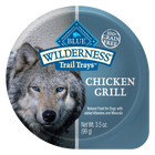 Blue Buffalo Wilderness Trail Trays Chicken Grill Dog Food Cup