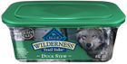 Blue Buffalo Wilderness Trail Tubs Grain Free Duck Stew Dog Food Tray