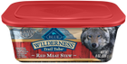 Blue Buffalo Wilderness Trail Tubs Grain Free Red Meat Stew Dog Food Tray