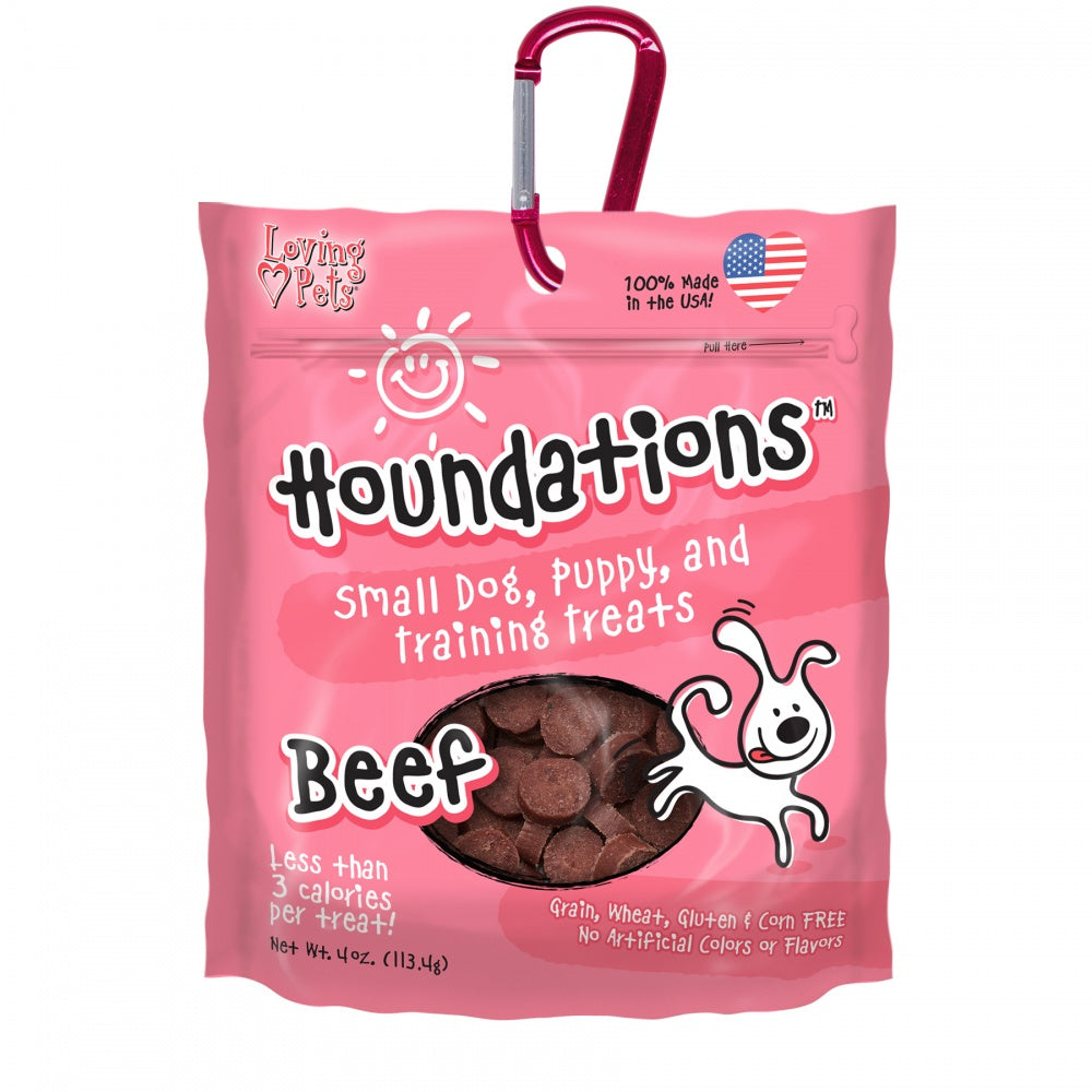 Loving Pets Houndations Grain Free Beef Training Dog Treats