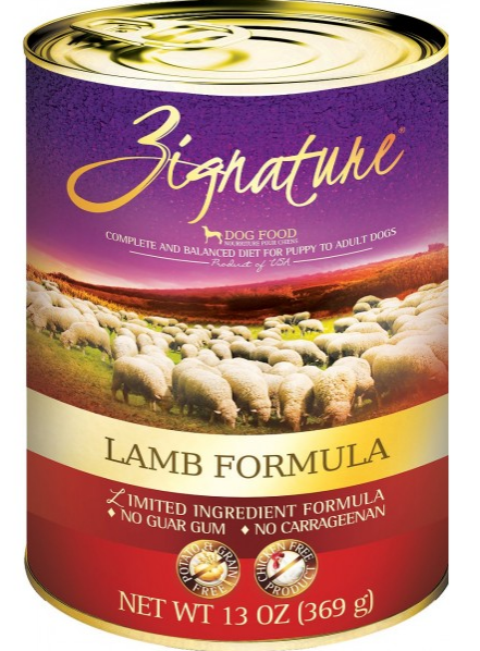 Zignature Limited Ingredient Diet Grain Free Lamb Recipe Canned Dog Food