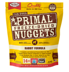 Primal Freeze Dried Nuggets Grain Free Rabbit Formula Dog Food