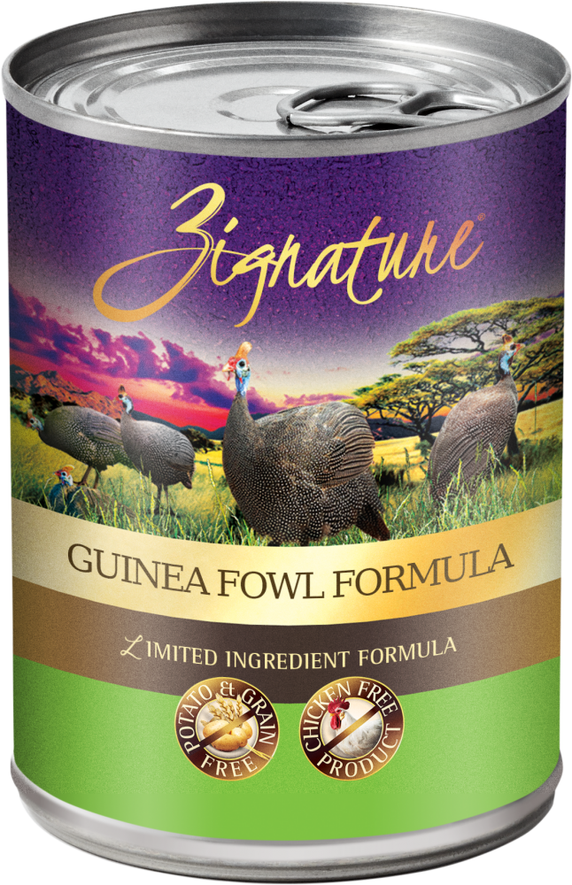 Zignature Limited Ingredient Diet Grain Free Guinea Fowl Recipe Canned Dog Food